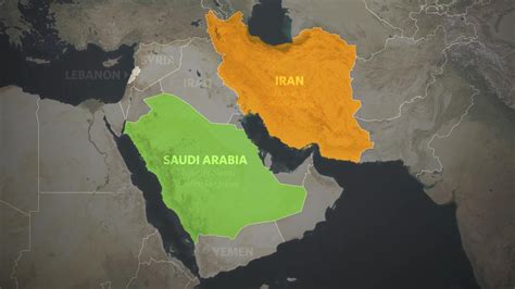 iran vs saudi arabia area
